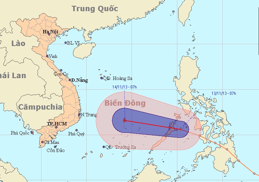 Tropical to hit Philippines’ Palawan, heading for Vietnam