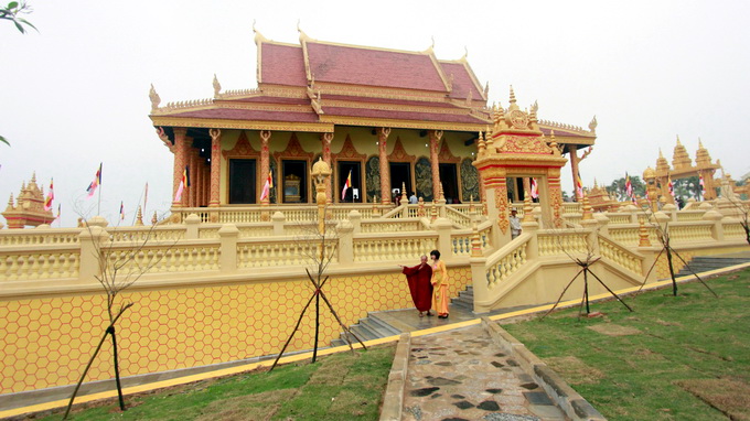 Khmer pagoda inaugurated in Hanoi