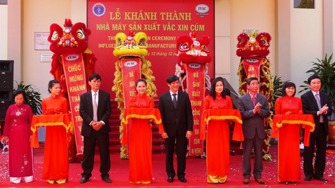 Vietnam’s first flu vaccine plant inaugurated