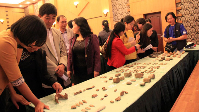 Ancient Vietnamese artifacts unearthed in northern province