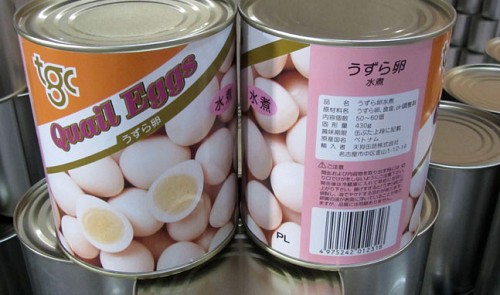 Vietnam ships first batch of canned quail eggs to Japan