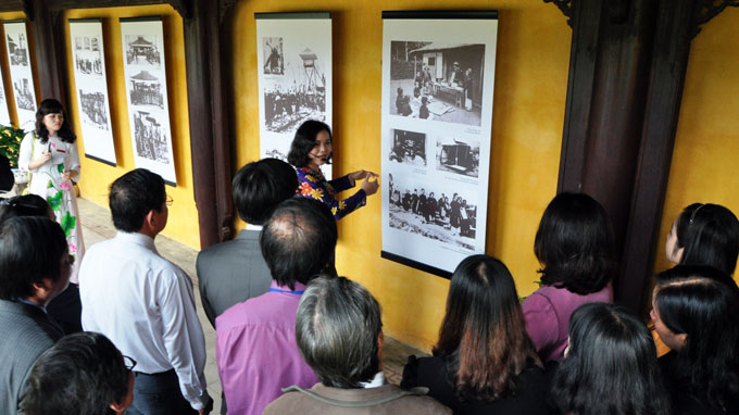 Ongoing exhibit highlights Vietnam exam taking practices