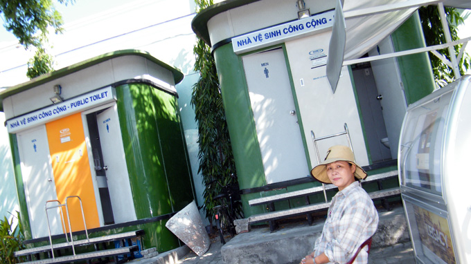 HCM City setting up 5-star public toilets