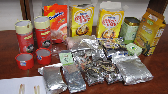 Tan Son Nhat airport seizes drug precursor stashed in food