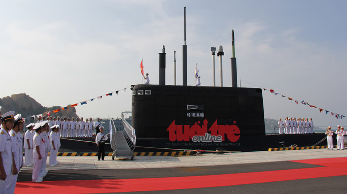 Kilo-class submarine transferred to Vietnam brigade