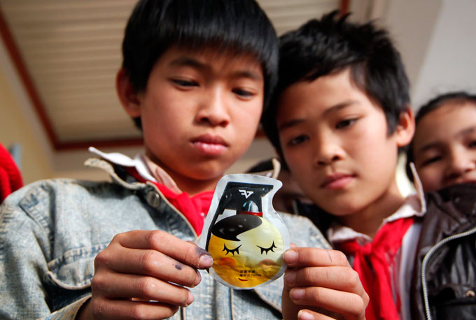 37 students suffer from harmful Chinese grenade-shaped toys
