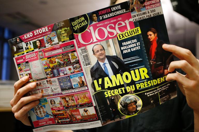 French advertisers have a laugh over president's affair