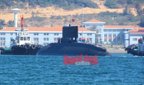 Second Russian-made submarine on way to Vietnam