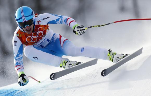 Mayer wins men's downhill