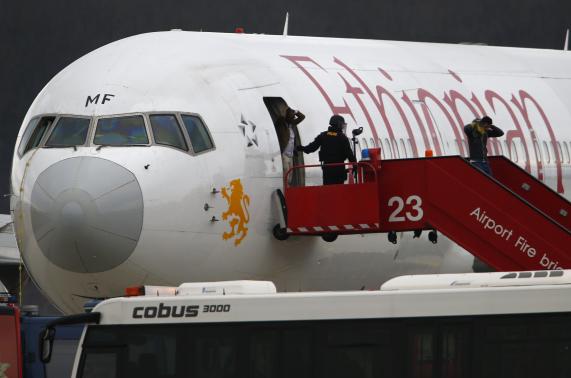 Co-pilot hijacks Ethiopian plane, surrenders to Swiss police