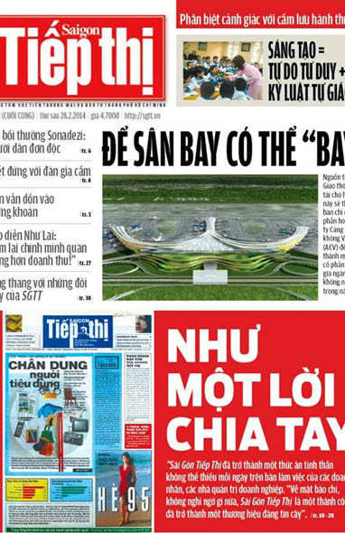 HCMC newspaper changes owner, releases final edition