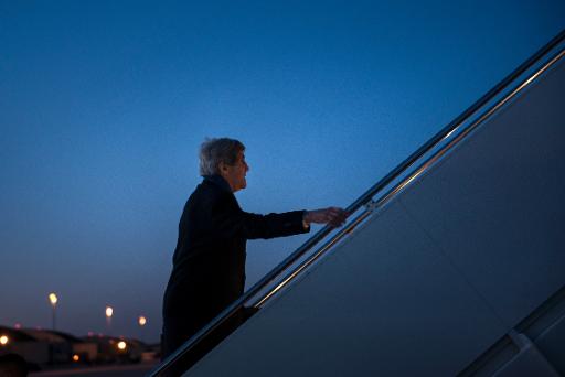 Kerry arrives in London for last-ditch Ukraine talks