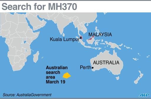 Australia says expanded search area for Flight MH370 may take a year