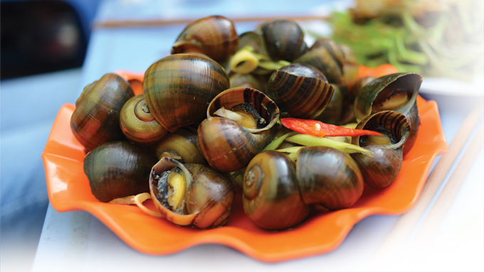 Shellfish: A rustic delicacy in Saigon