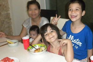 Vietnamese woman reported missing with kids by ex-American partner reappears