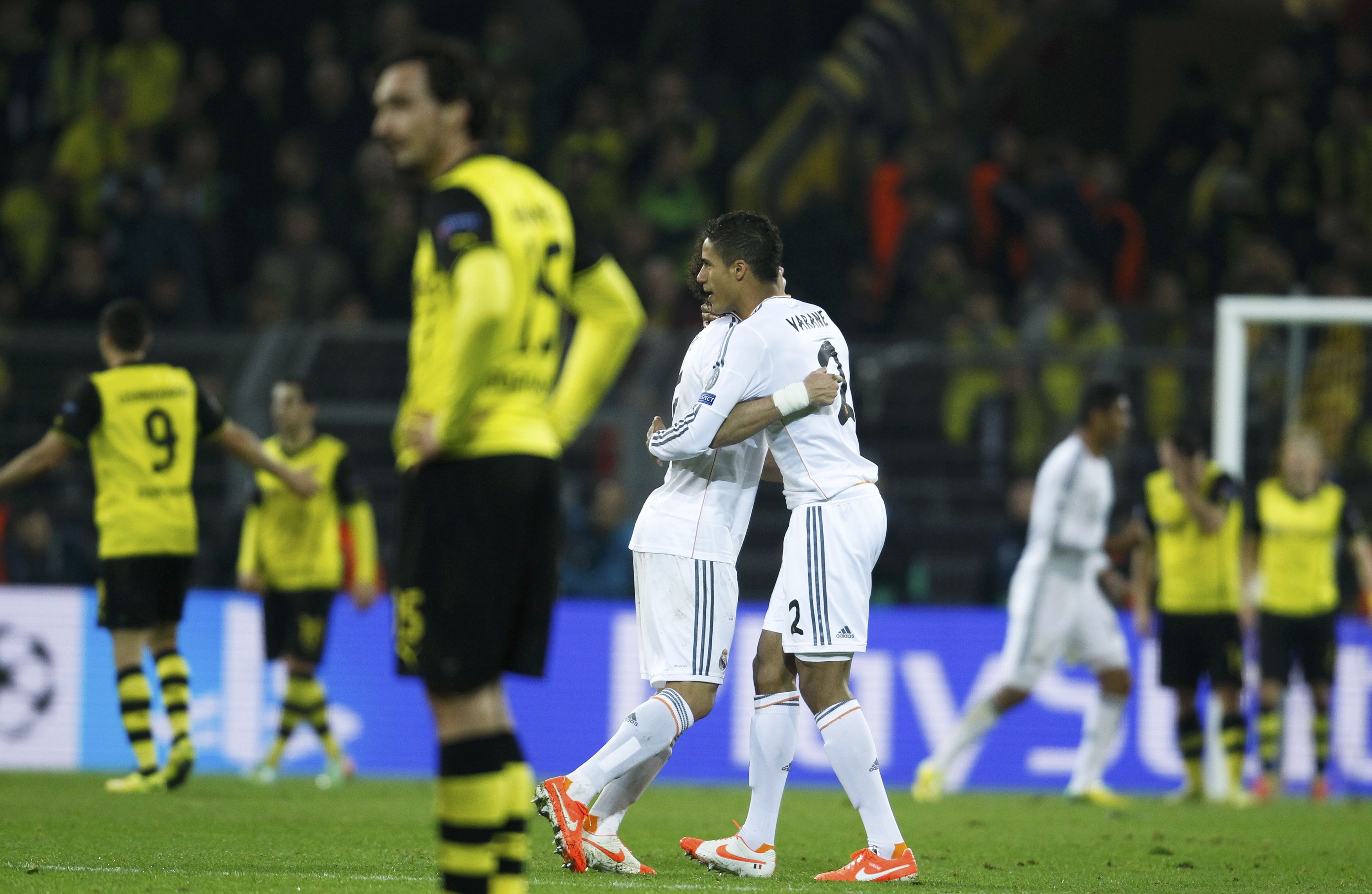 Lucky Real escape from Dortmund with last-four spot