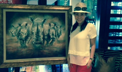 Vietnam pop singers support rhino campaign in South Africa