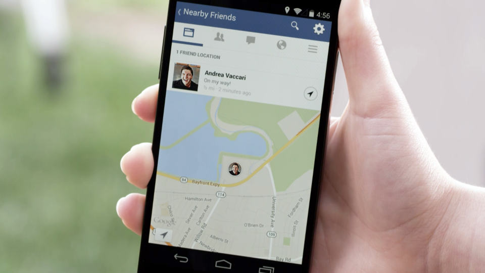 Facebook rolls out 'nearby friends' feature