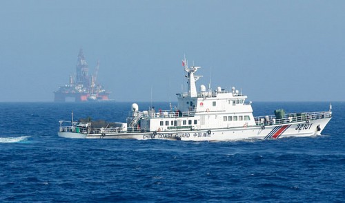 China deploys myriad fishing boats to guard illegal rig in Vietnam’s waters
