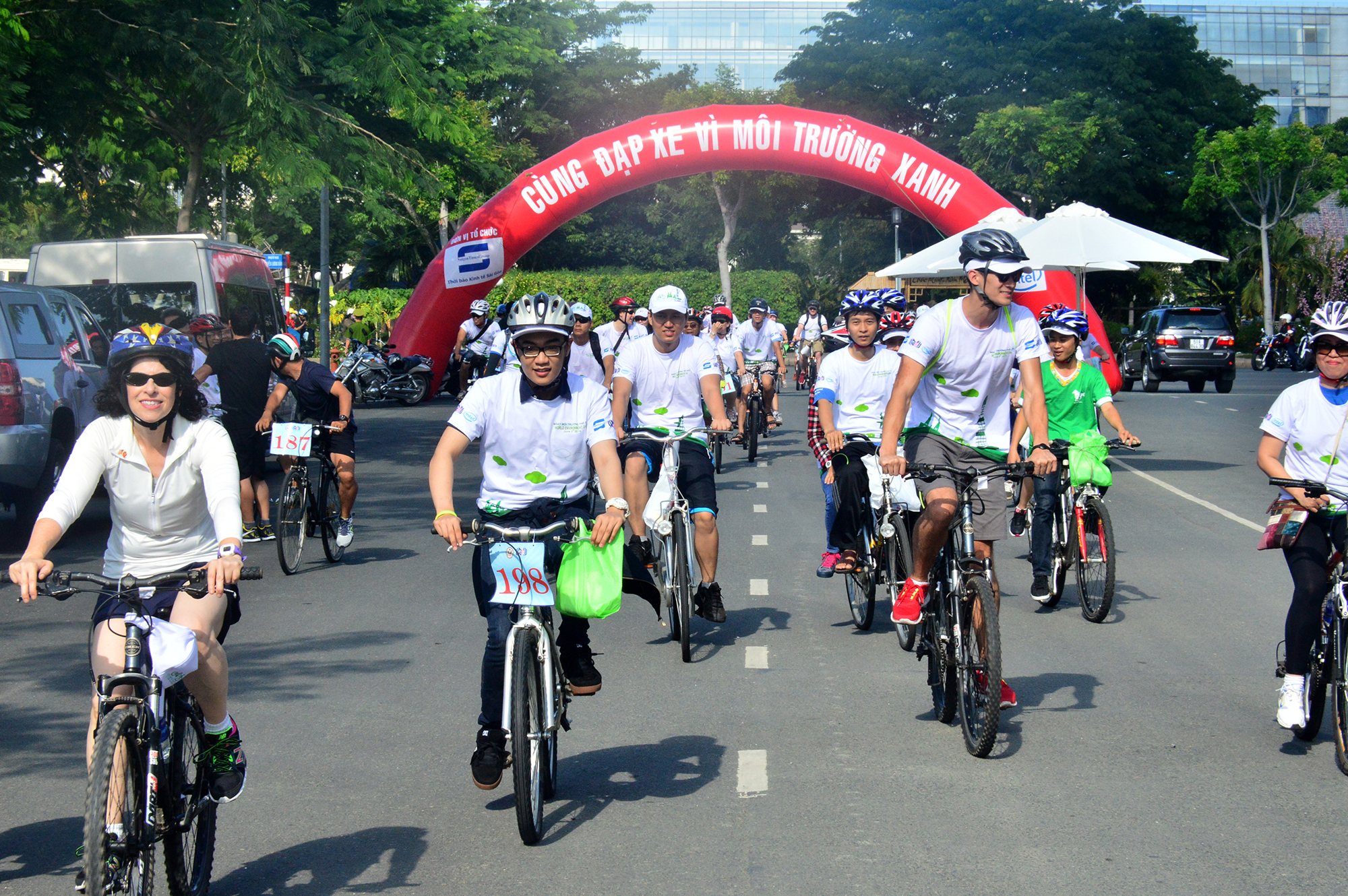 Over 500 cycle for environment in Ho Chi Minh City