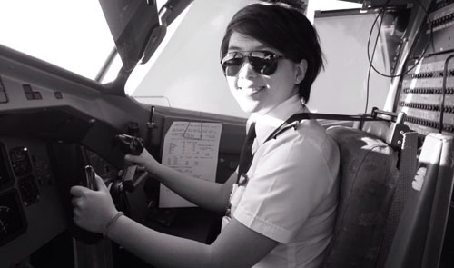 The female pilots of Vietnam