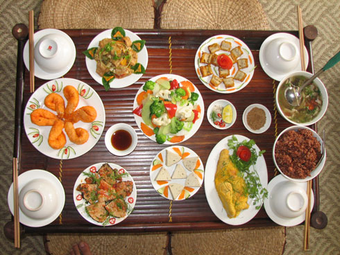 Vietnam’s imperial capital’s stunning vegetarian feasts