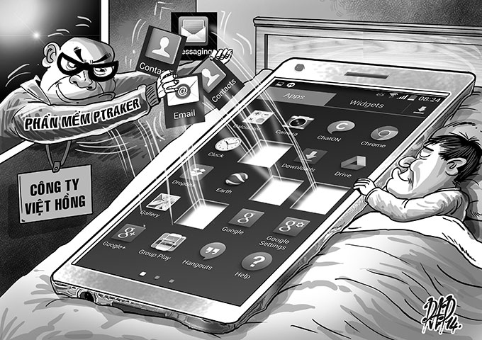 Spyware, phone tracking apps rampant in Vietnam: pundit