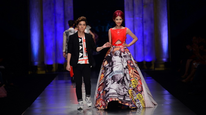 Vietnam Project Runway winner’s Paris-inspired fashion collection