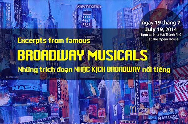 Broadway musicals to come to southern Vietnam next week