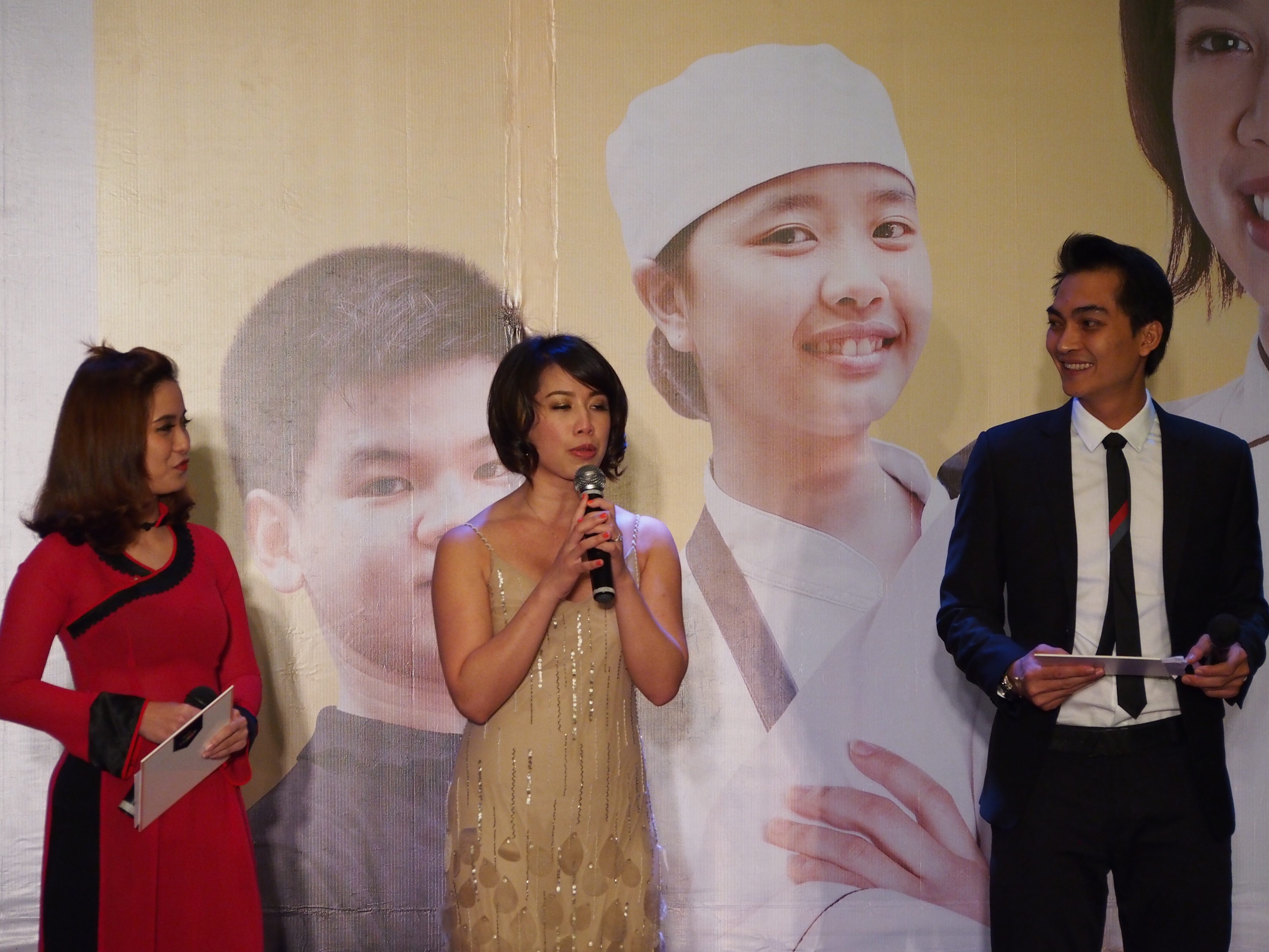 MasterChef winner Christine Ha helps raise money for disadvantaged youth in Vietnam