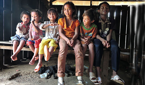 Seven children abandoned in Vietnam’s mountainous hamlet