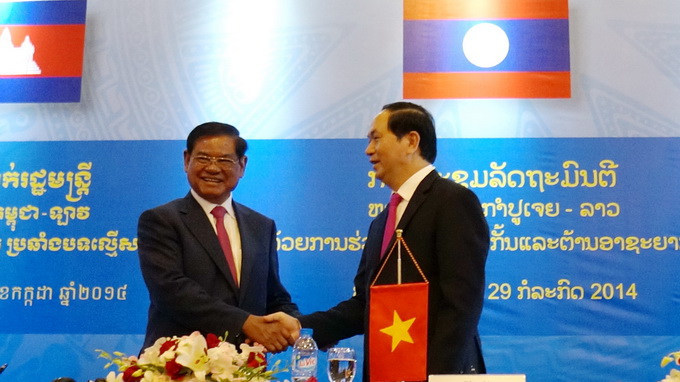 Vietnam, Laos, Cambodia sign anti-crime joint statement
