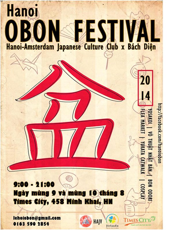 Vietnam capital to host Japan’s Obon fest this weekend