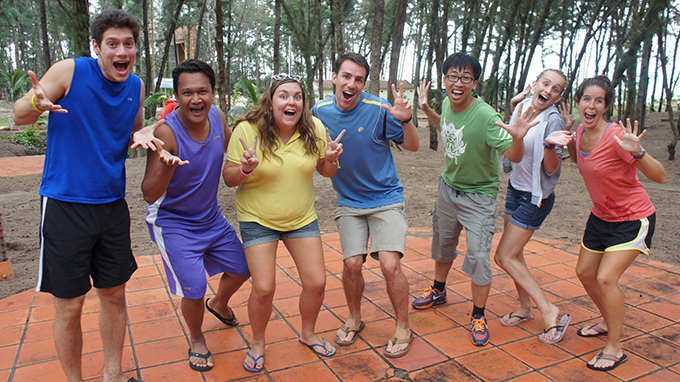 Foreign summer camp coordinators enjoy life to the full in Vietnam