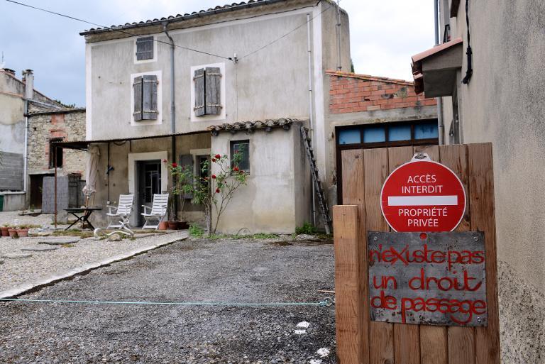 British couple walled into French home by 'neighbours from hell'