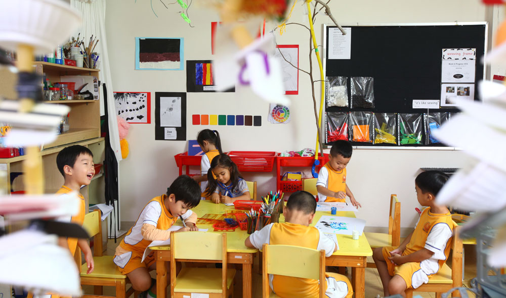 Not a minute wasted in active summer program at Renaissance Int’l School Saigon