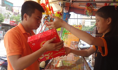 That drumming noise during the mid-autumn festival in Vietnam