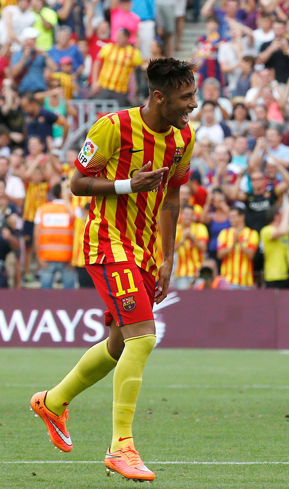 Sparkling Neymar double secures 2-0 Barca win over Bilbao