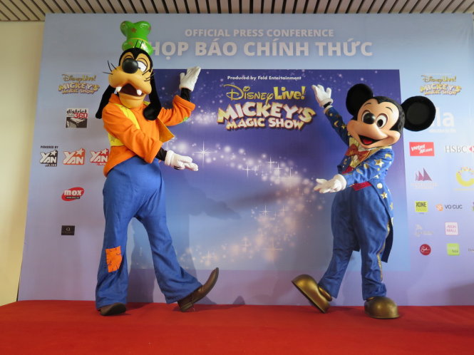 Disney’s Mickey, Goofy to wow kids in Vietnam later this month