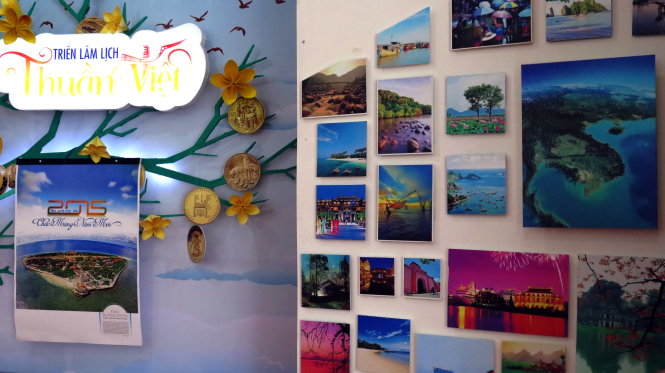 Calendars featuring Vietnam islands showcased at Ho Chi Minh City exhibit
