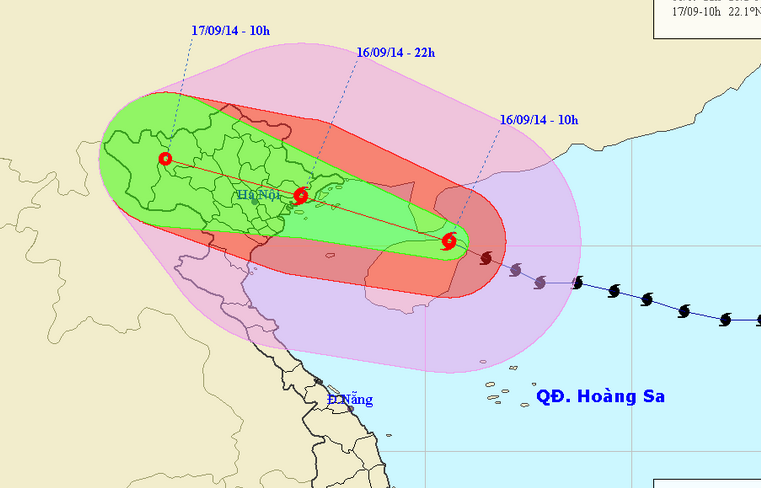 Northern Vietnam braces for Typhoon Kalmaegi