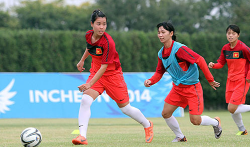 Vietnam at ease before Asiad women’s football semifinal with Japan
