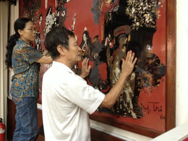 Introducing the restorer of famed Vietnamese painter’s works