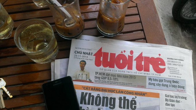 Breakfast @ Tuoi Tre News – January 8