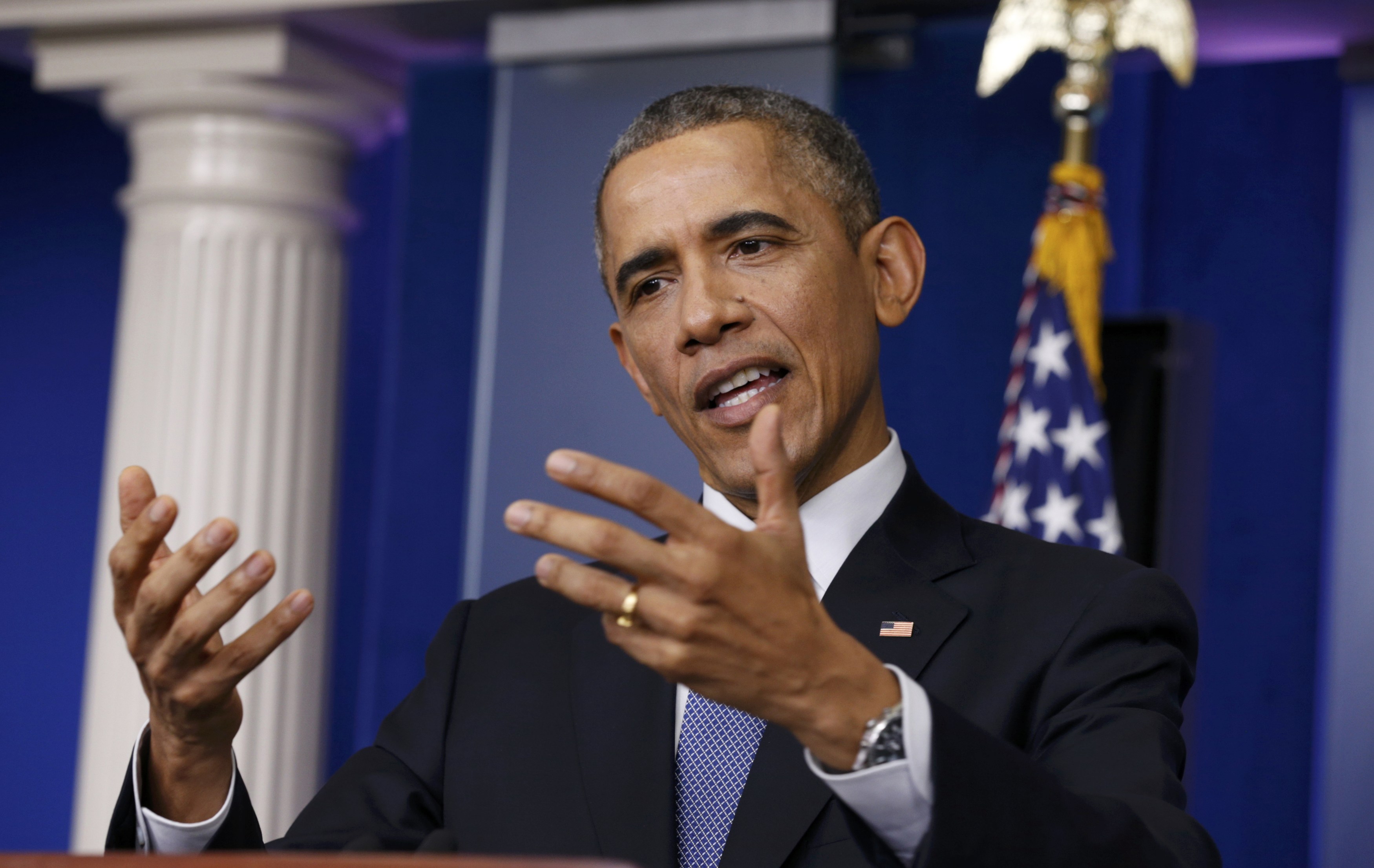 Obama mocks absurd plot twist of cyberattack on Sony