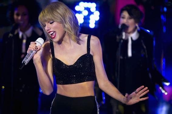 Taylor Swift continues Billboard reign in first week of 2015