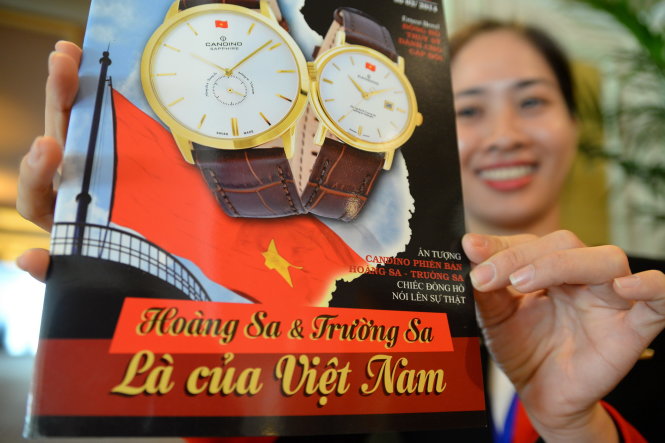 Swiss brand says Hoang Sa, Truong Sa ‘belong to Vietnam’ on watches