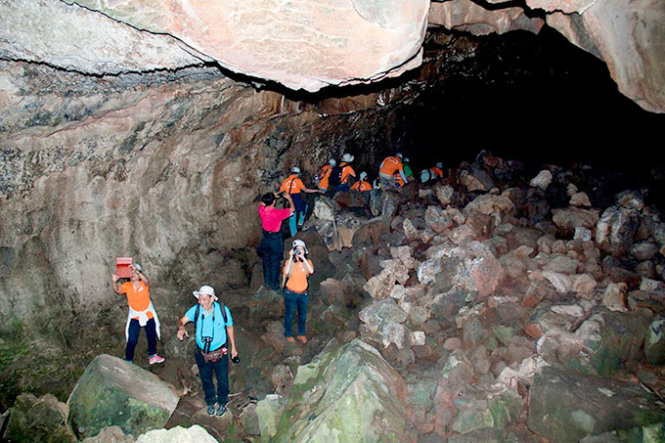 Exploring Vietnam’s first-ever volcanic cave system, including SE Asia's longest grotto
