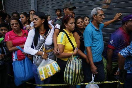 In shortages-hit Venezuela, lining up becomes a profession