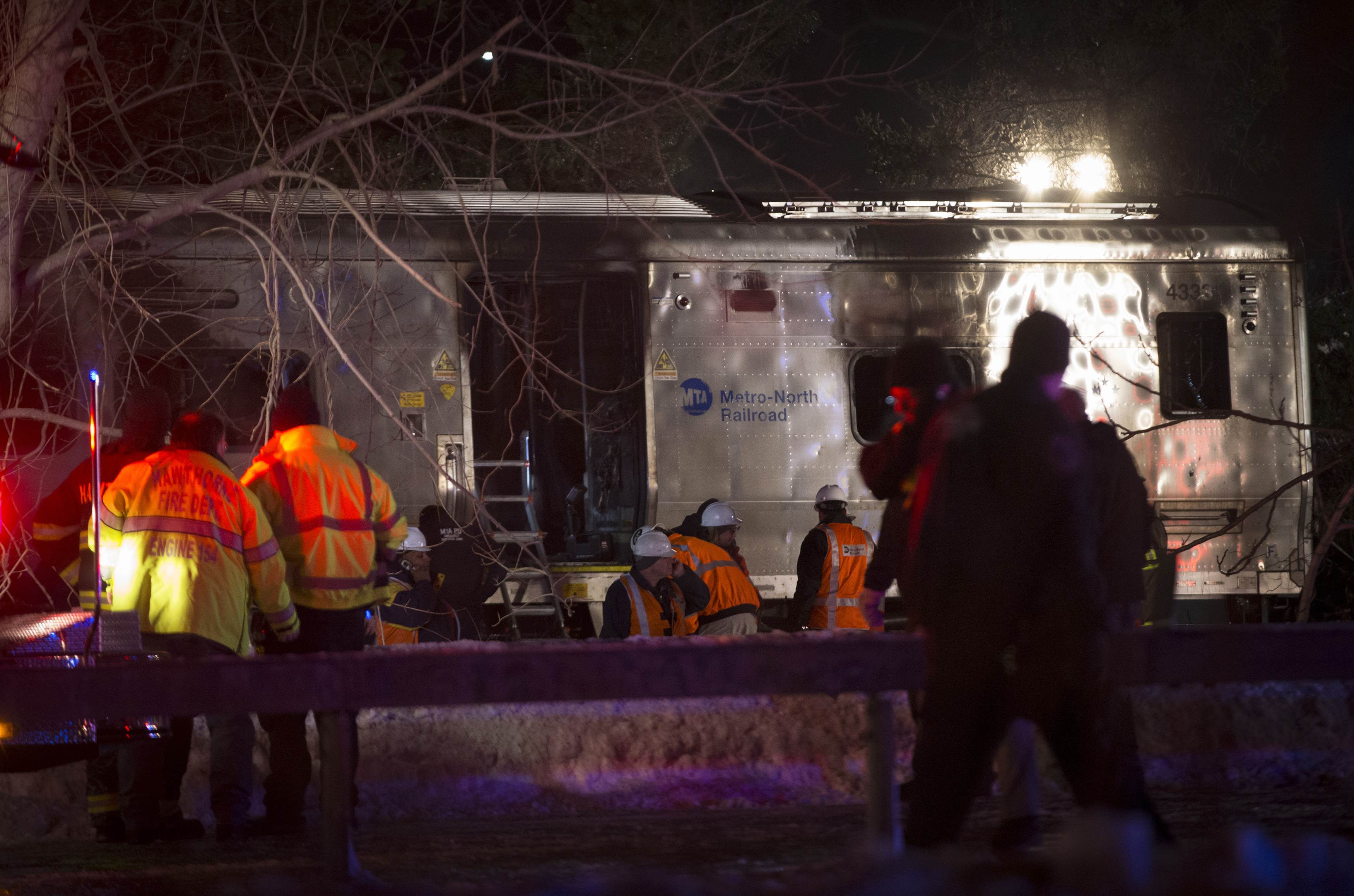 At least seven dead as commuter train hits car near New York City: reports
